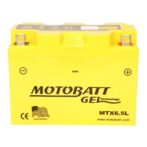 Batería Motobatt MTX6.5L gel AGM de alto rendimiento para motocicleta