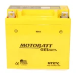 Batería Motobatt MTX7C de gel AGM sellada para moto, libre de mantenimiento