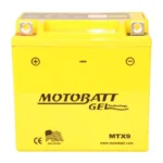 Batería Motobatt MTX9 AGM sellada de alto desempeño para moto