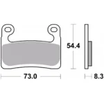Pastilla Freno Brembo 07Gr90La - Imagen 2