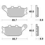 Pastilla Freno Brembo 07Ho36Sp - Imagen 2