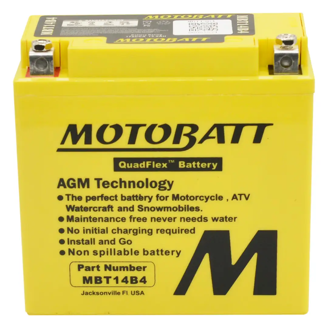 Bateria MotobaTT Mbt14B4 Bateria Motobatt Mbt14B4 - Imagen 1