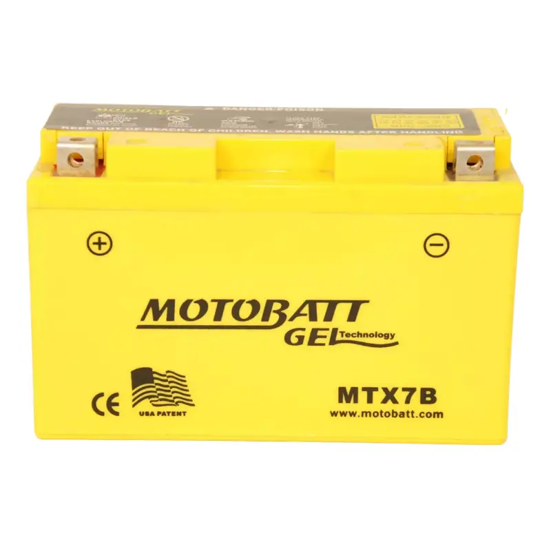 Bateria Motobatt Gel MTX7B 19286 Batería de gel Motobatt MTX7B con tecnología AGM duradera