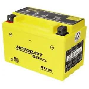 Batería Motobatt MTX9A Gel con tecnología AGM para moto