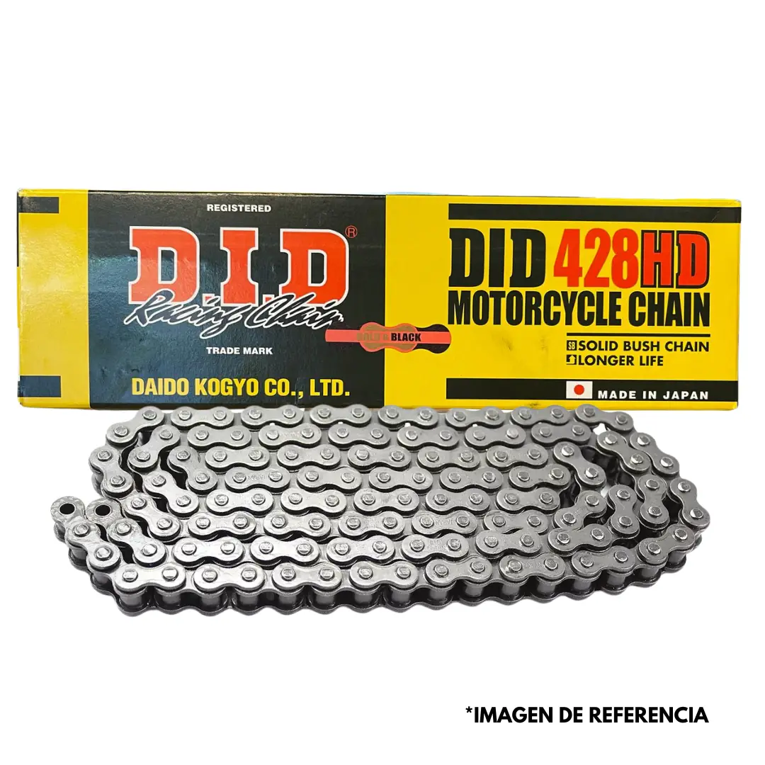 Cadena Did 428H138 Dorada 156K38HG Cadena Did 428H/138 Dorada - Imagen 1