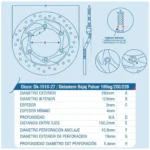 Disco Freno Ichimax Pulsar 180Ug 200 220 Del - Imagen 2