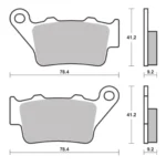 Pastilla Freno Brembo 708230 - Imagen 2