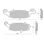 Pastilla Freno Brembo 07Bb0359 - Imagen 2