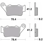 Pastilla Freno Brembo 07Bb20Sp - Imagen 2