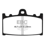 Pastilla Freno Ebc Fa158Hh - Imagen 2
