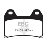 Pastilla Freno Ebc Fa244Hh - Imagen 2