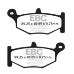Pastilla Freno Ebc Fa419Hh - Imagen 2